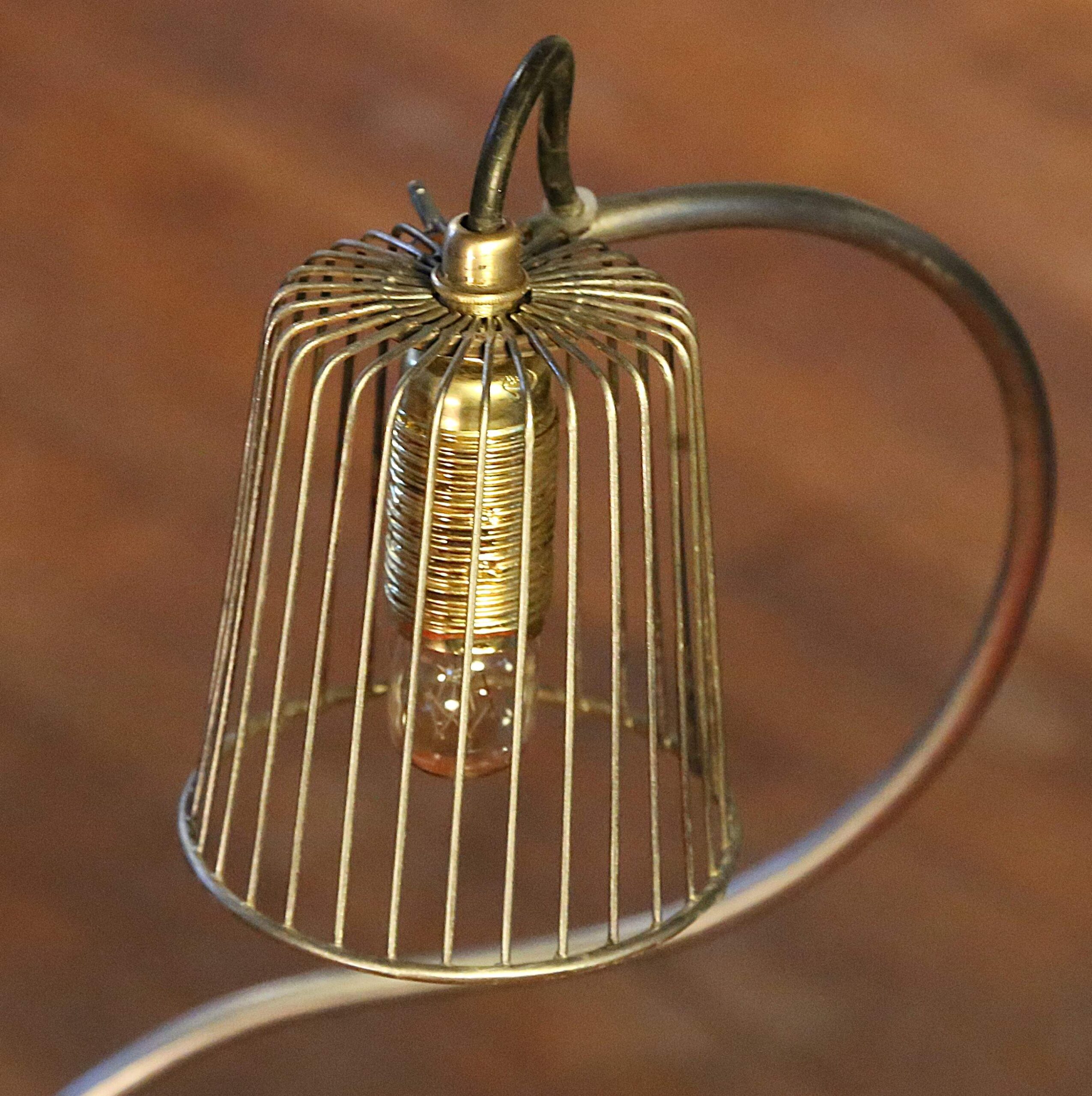 Création artisanale unique lampe tour d'horloger – Image 7