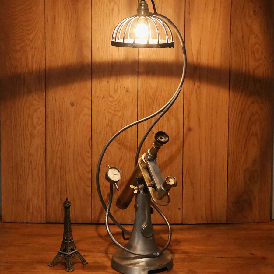 Création lampe de métier instrument de collection Polarimètre