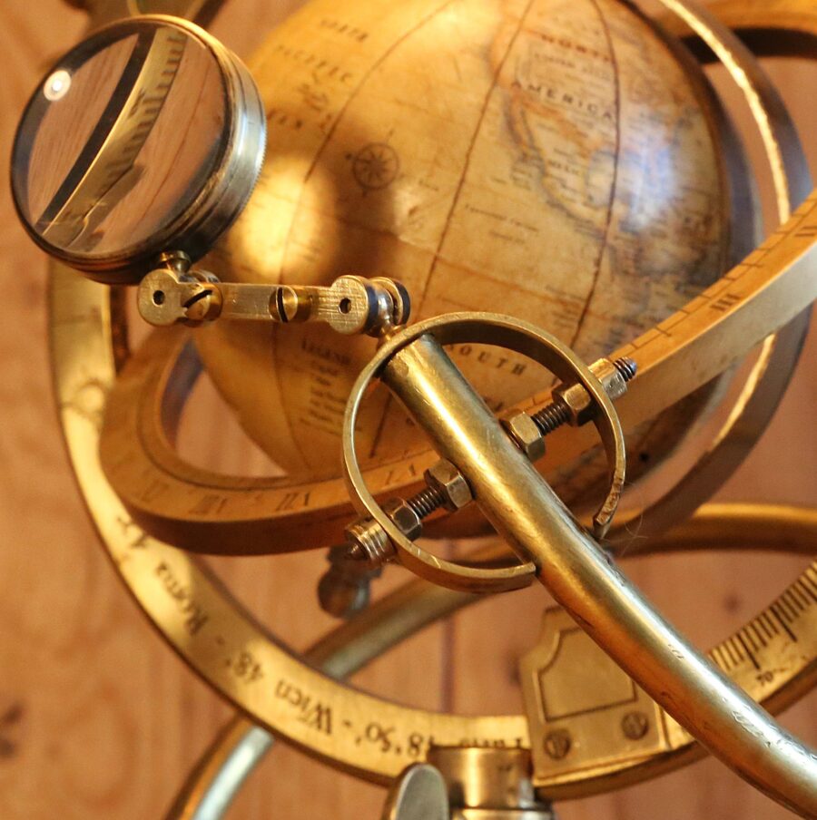 Création lampe unique Steampunk astronomie – Image 6
