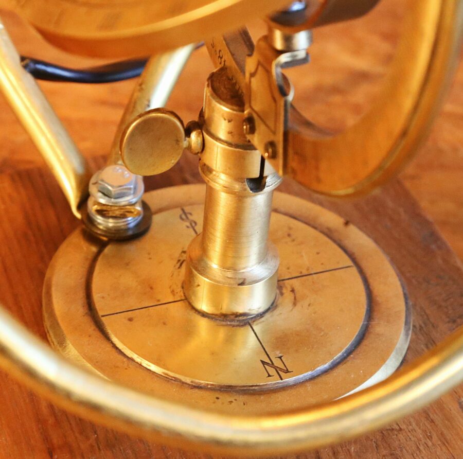 Création lampe unique Steampunk astronomie – Image 9