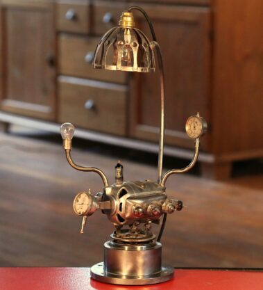 Lampe machine à voyager dans le temps ou l'espace