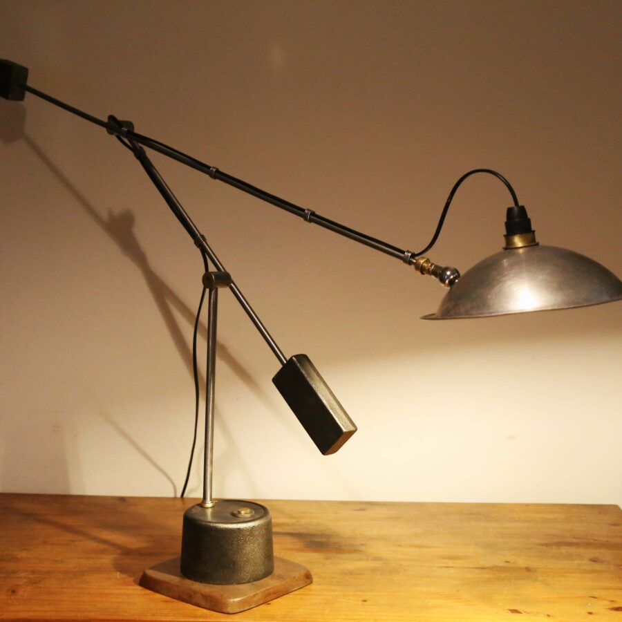 Grande lampe de bureau architecte design industriel