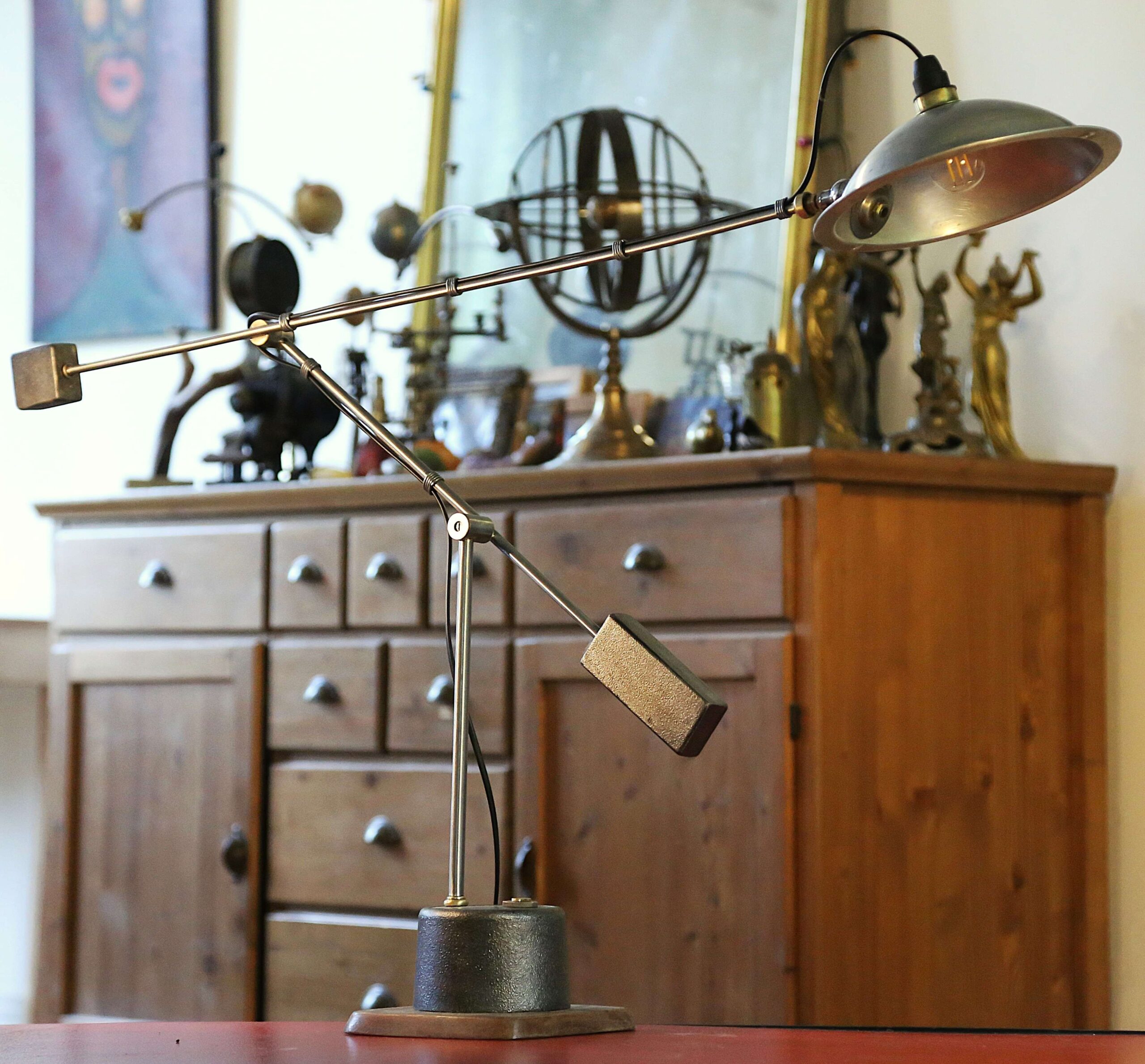 Grande lampe de bureau architecte design industriel – Image 7