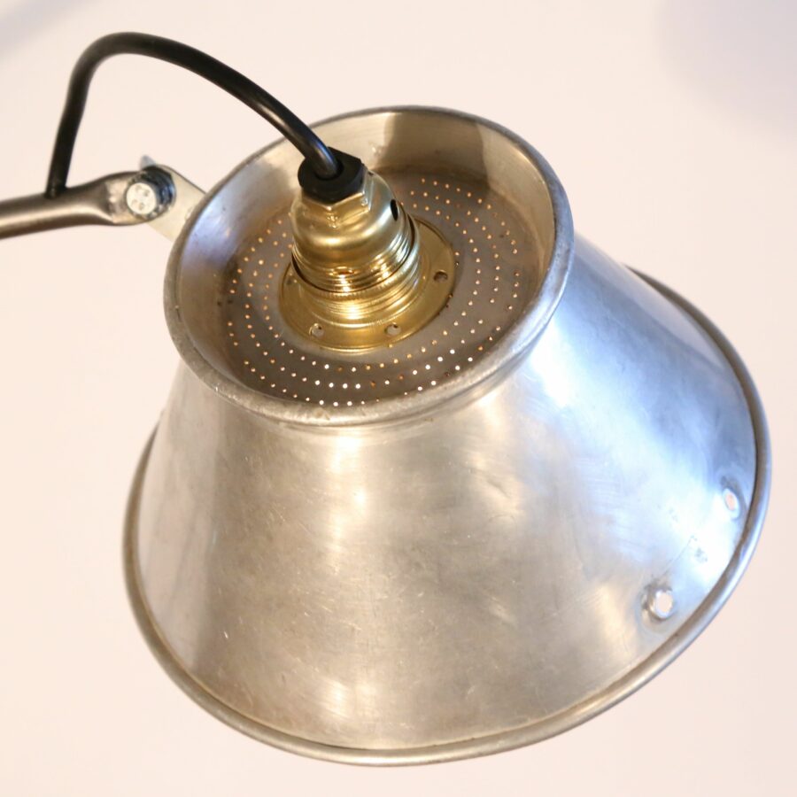 Grande lampe de bureau articulée en métal – Image 5