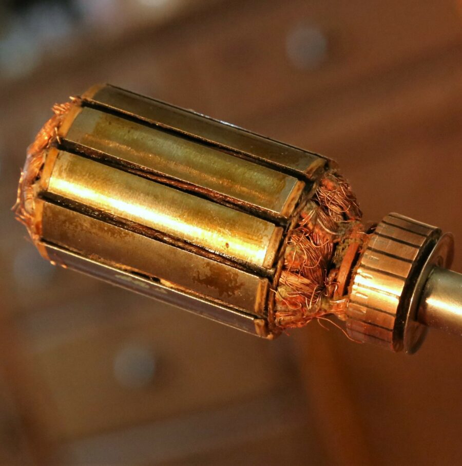 Grande lampe de bureau articulée en métal – Image 7