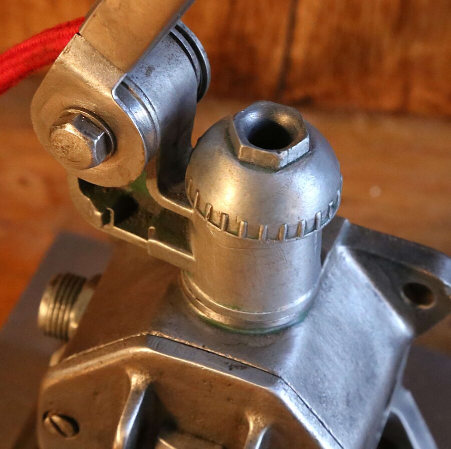 Grande lampe de bureau métal articulée atelier industriel – Image 14