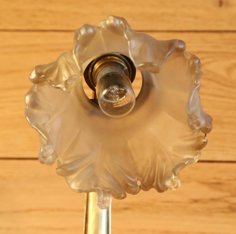 Lampe à poser Art Déco laiton – Image 8