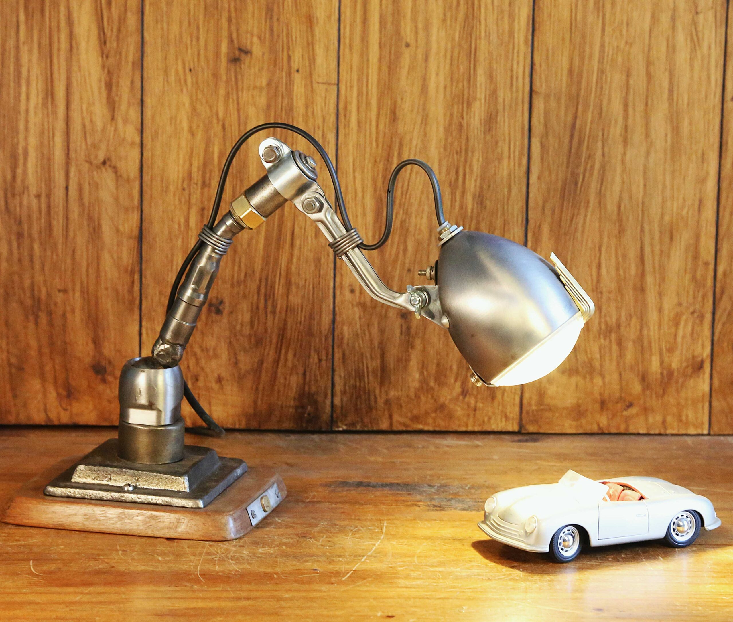 Lampe à poser phare vélo vintage – Image 13