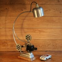 Lampe à poser projecteur vintage Art Déco