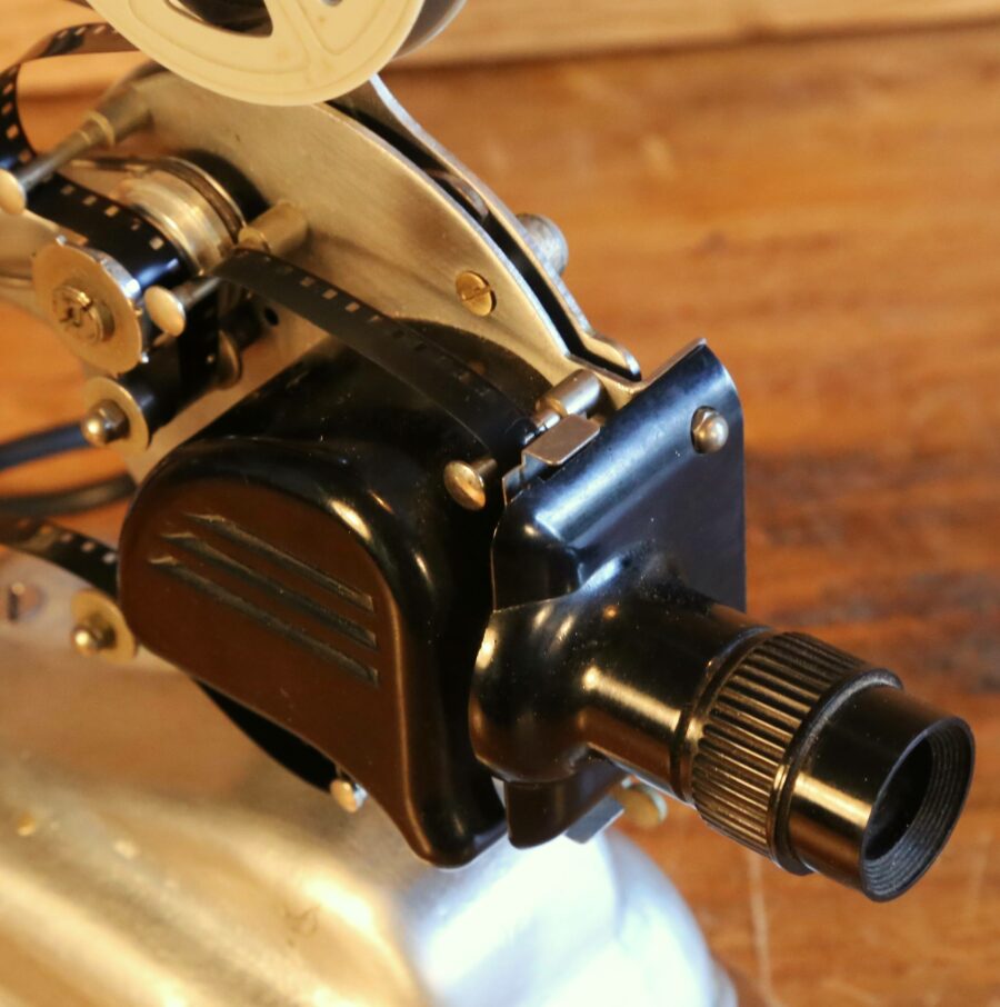 Lampe à poser projecteur vintage Art Déco – Image 3