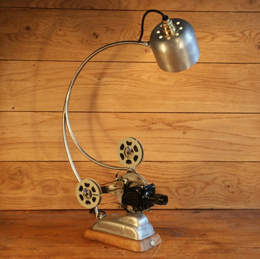 Lampe à poser projecteur vintage Art Déco – Image 10