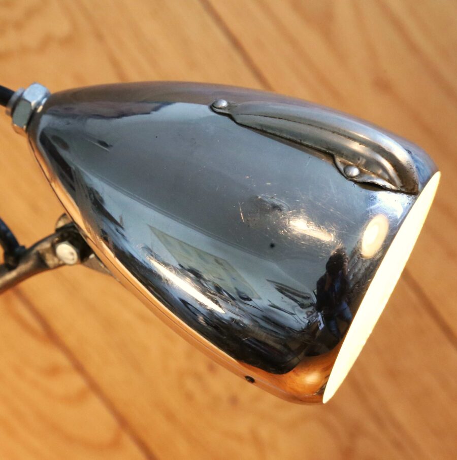 Lampe articulée à poser métal phare de vélo vintage – Image 4