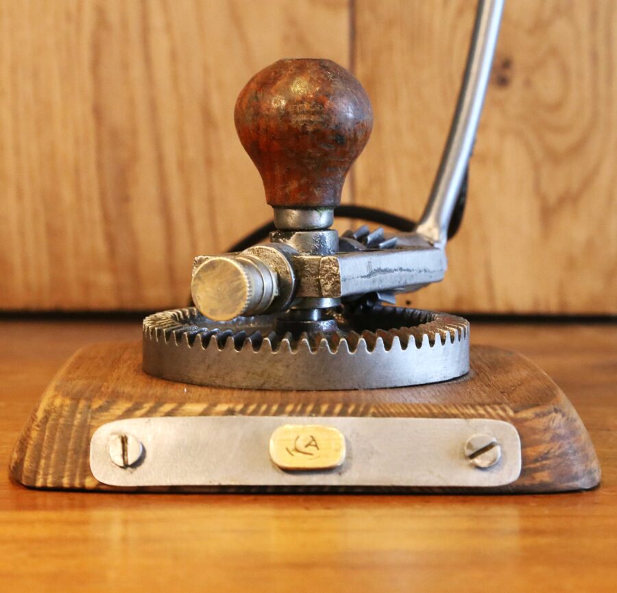 Lampe articulée à poser métal phare de vélo vintage – Image 5