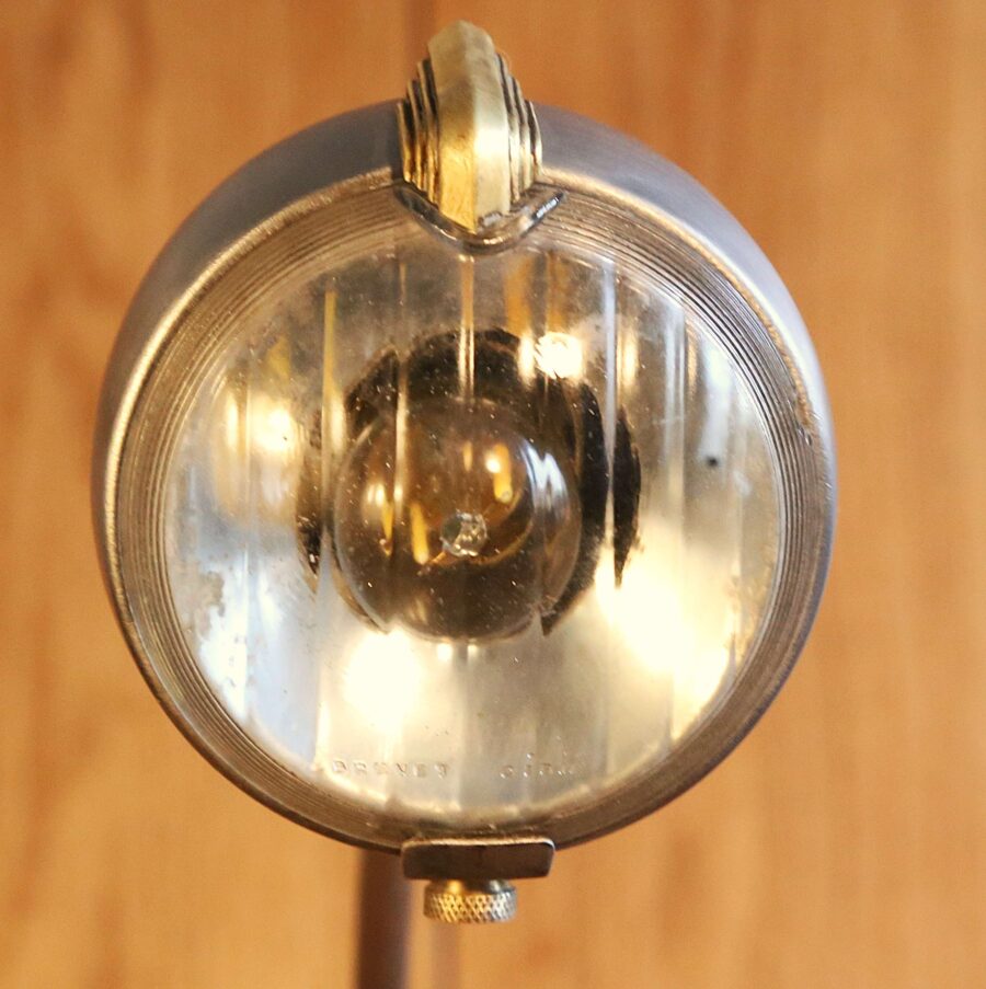 Lampe articulée à poser métal phare de vélo vintage – Image 8