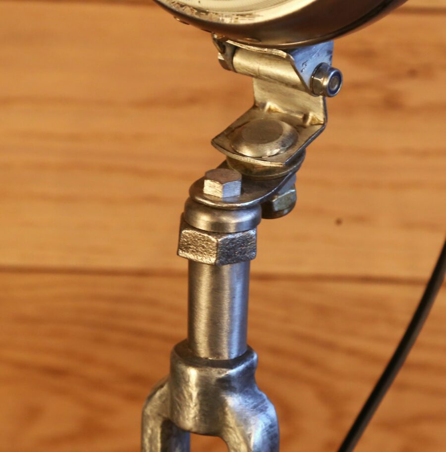 Lampe articulée industrielle phare vintage – Image 9