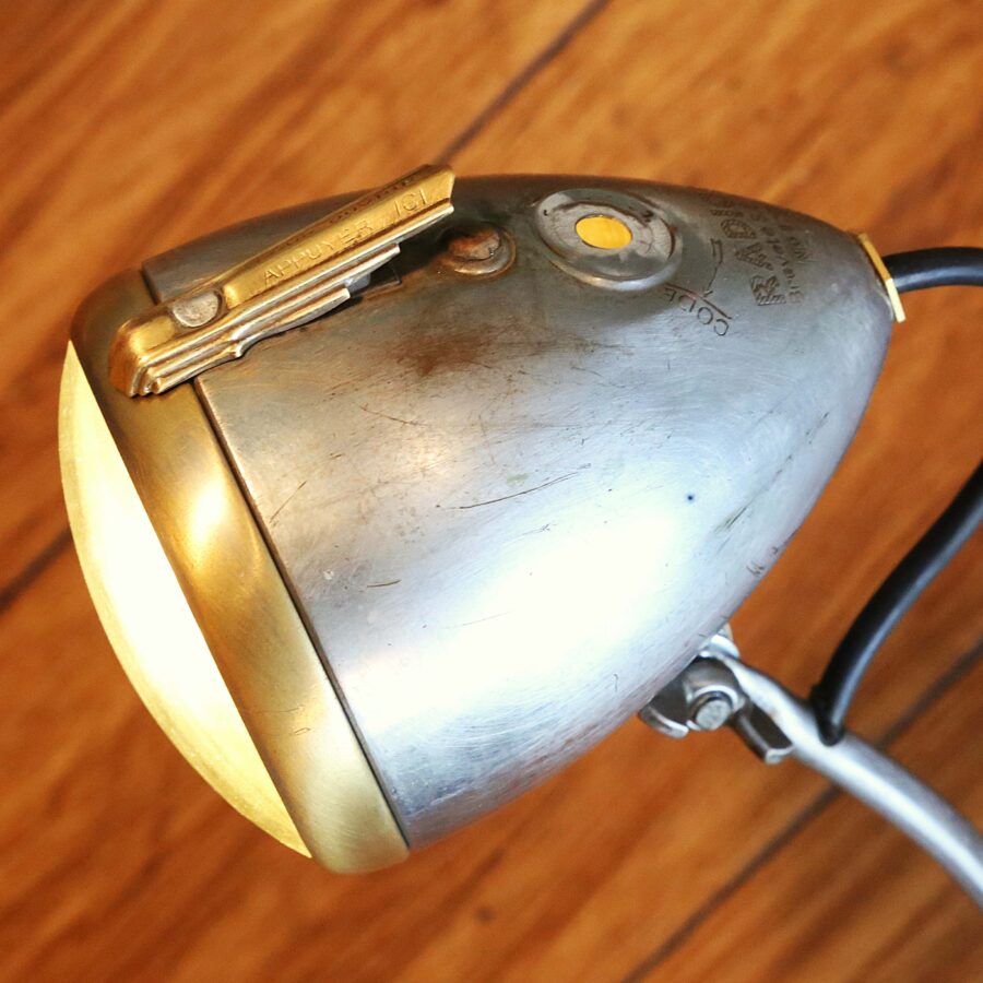 Lampe articulée phare de vélo vintage mécanismes Singer – Image 4