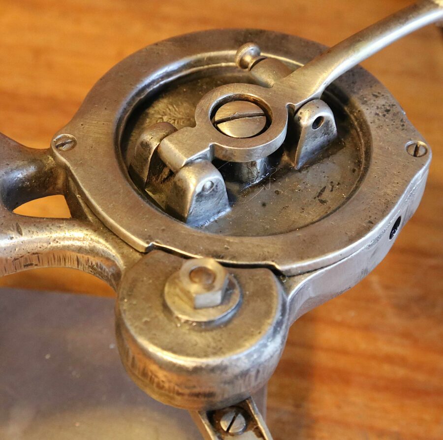 Lampe articulée phare de vélo vintage mécanismes Singer – Image 3