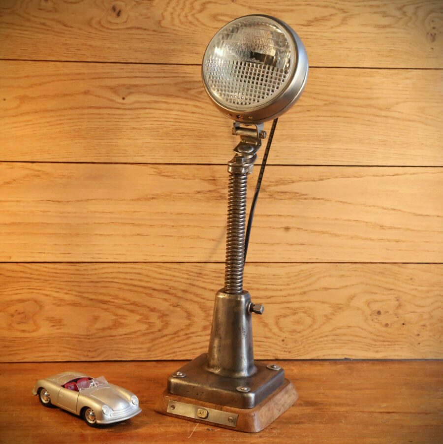 Lampe artisanale articulée phare vintage – Image 8