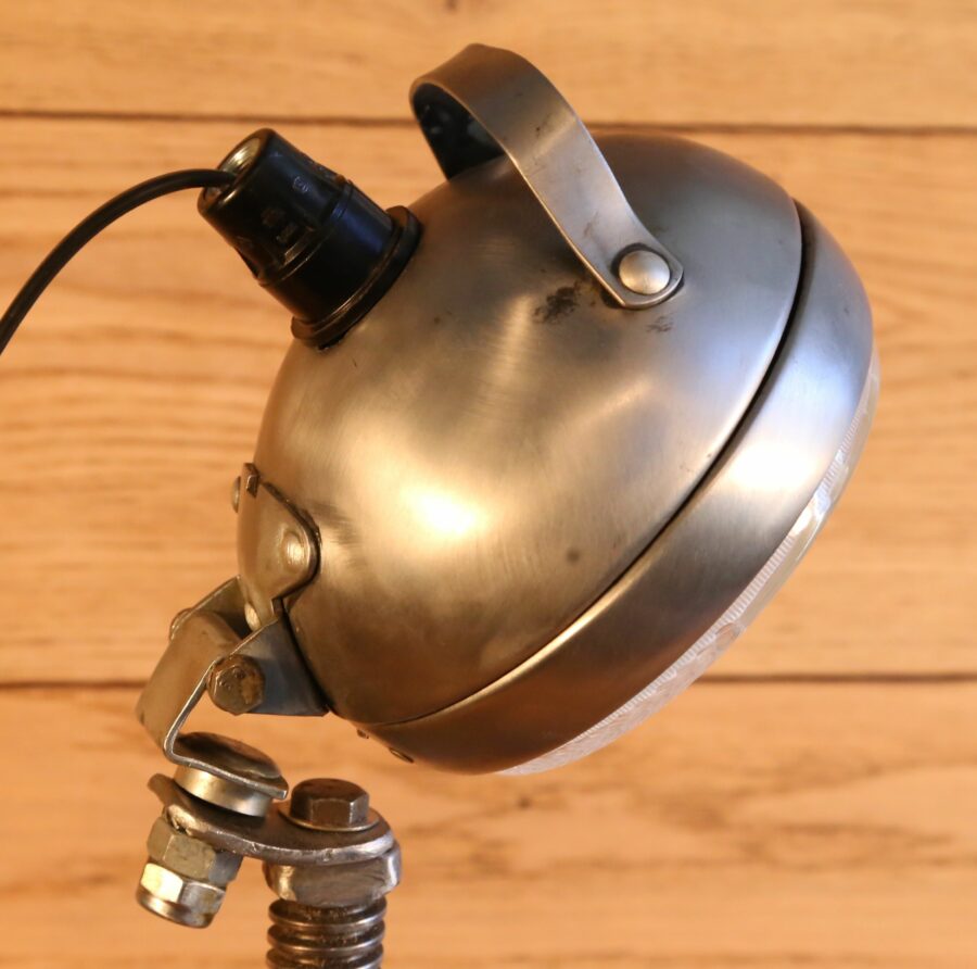 Lampe artisanale articulée phare vintage – Image 4