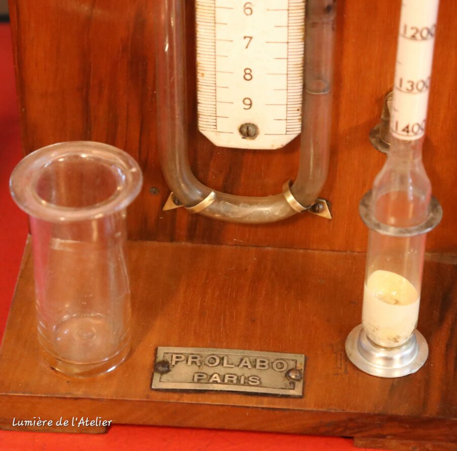 Lampe unique Steampunk scientifique chimie – Image 4