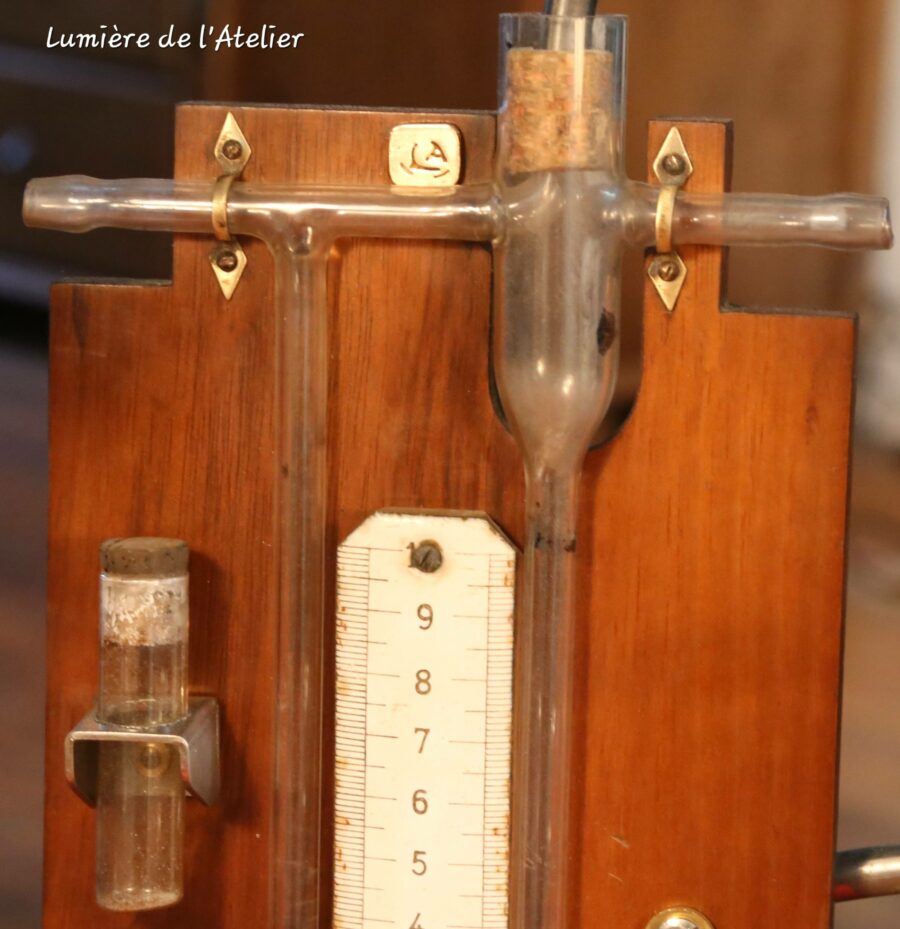 Lampe unique Steampunk scientifique chimie – Image 5