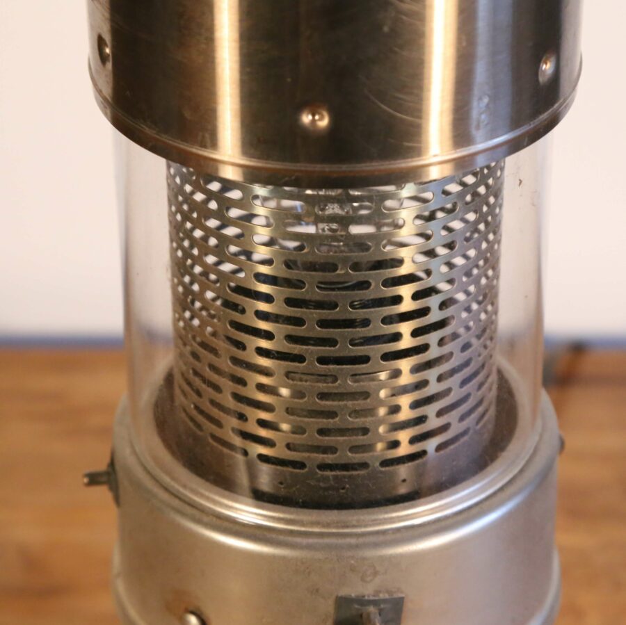 Lampe artisanale récup chauffage – Image 4