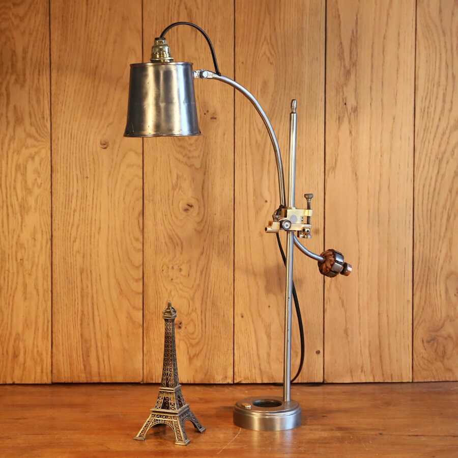 Lampe de bureau articulée atelier industriel – Image 11