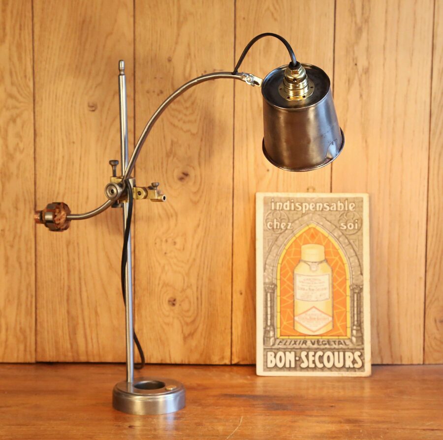 Lampe de bureau articulée atelier industriel – Image 10