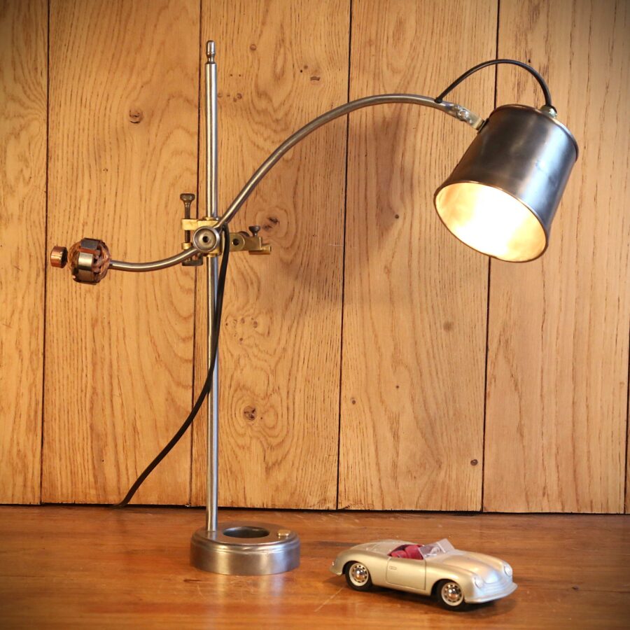 Lampe de bureau articulée atelier industriel