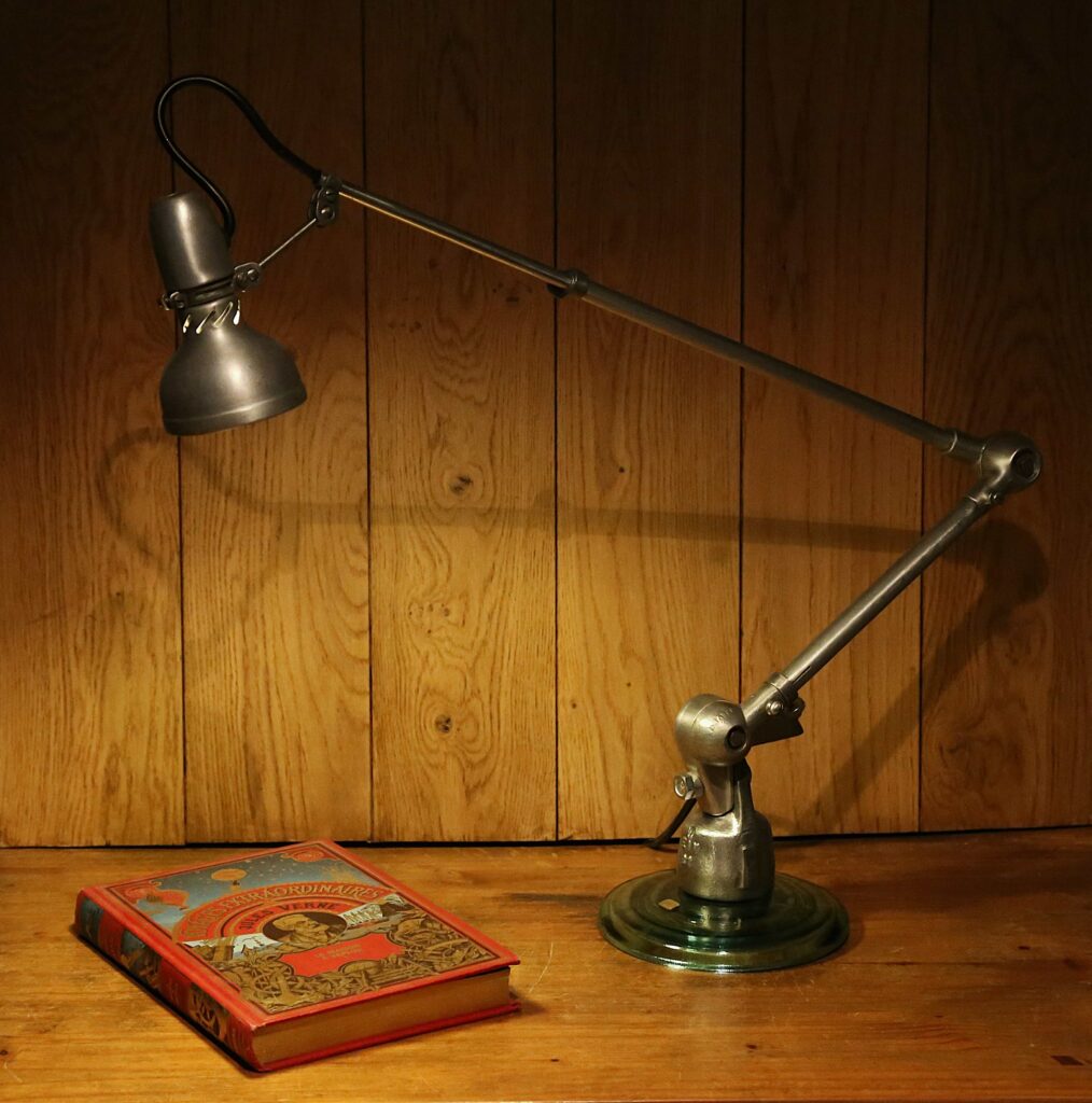 Lampe De Bureau IKEA Noire - Style Industriel Articulée - Neuve Sous Blister