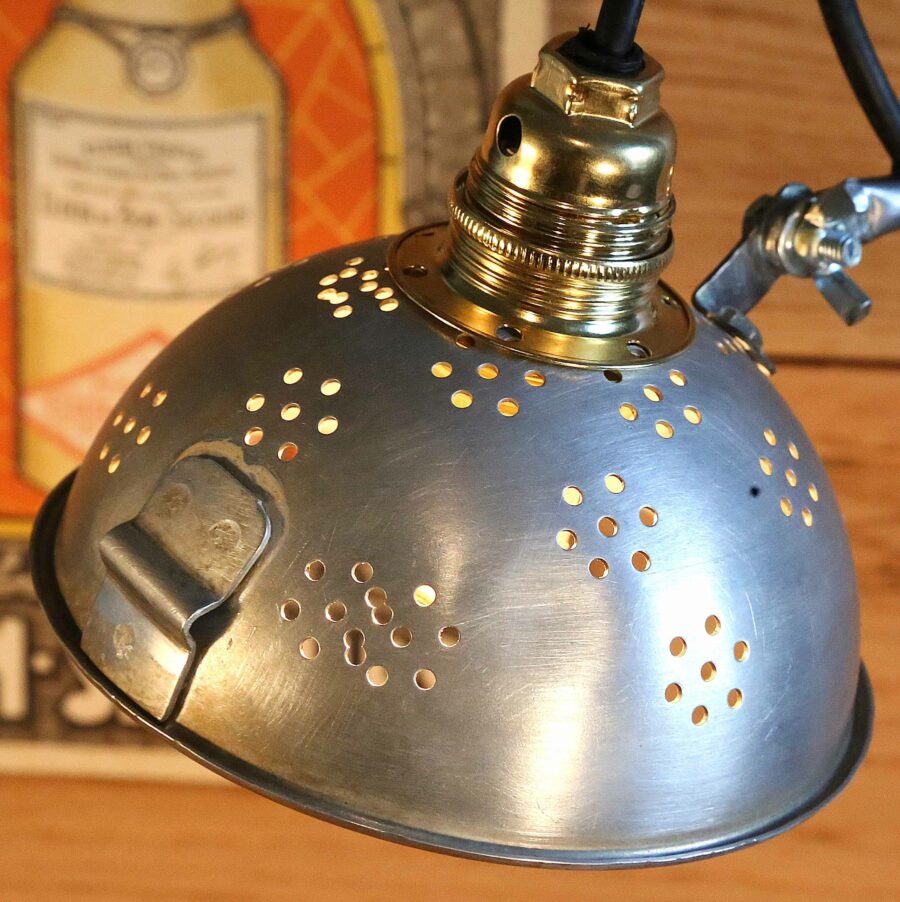 Lampe de chevet métal et porcelaine – Image 4