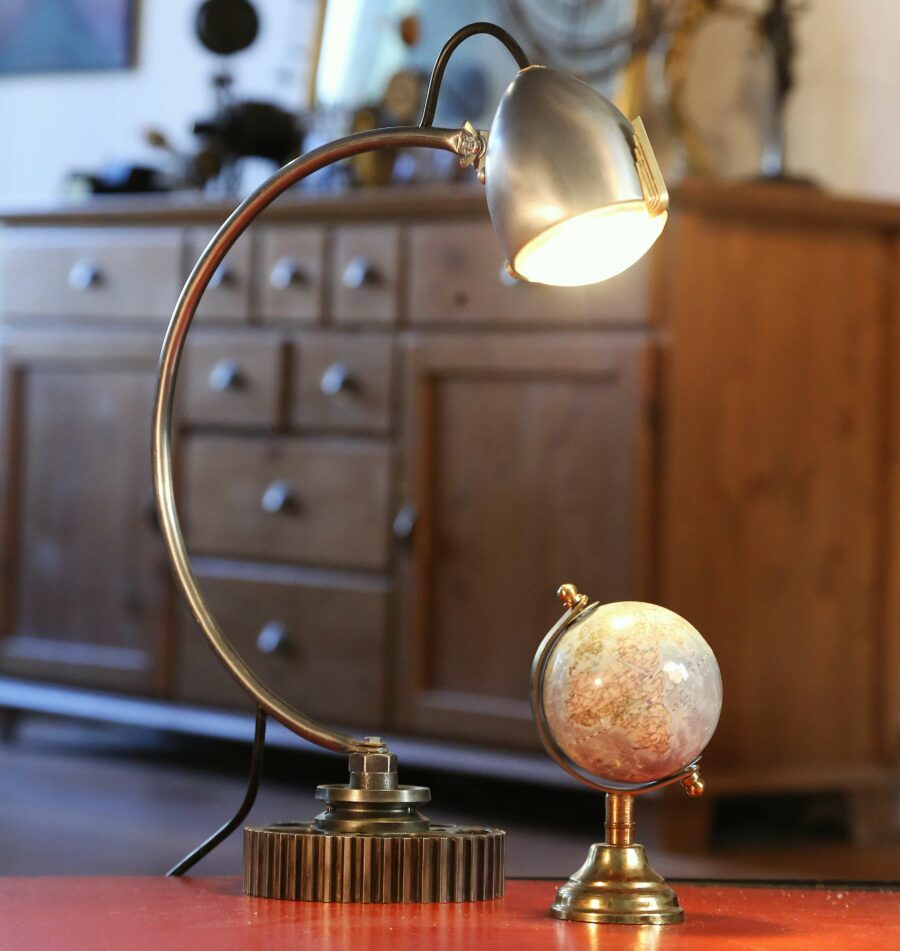 Lampe de créateur phare vélo vintage – Image 3