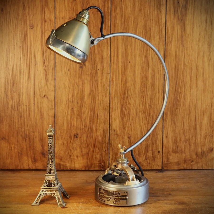 Lampe de créateur phare vélo vintage