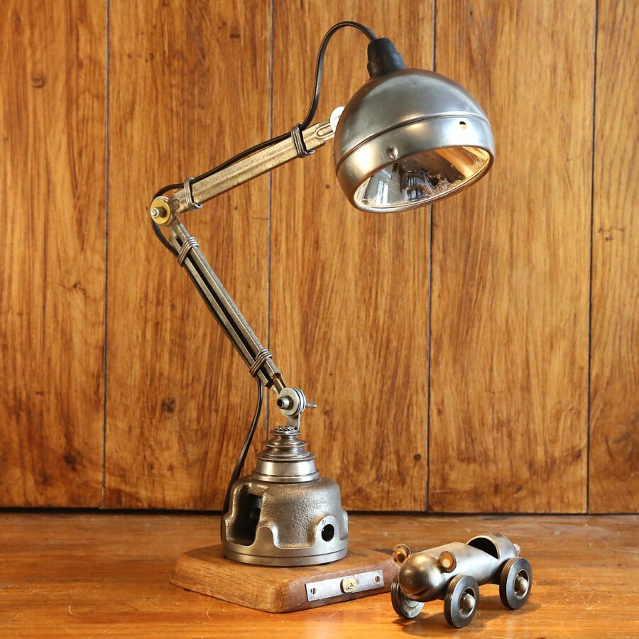Lampe de créateur phare vélo vintage