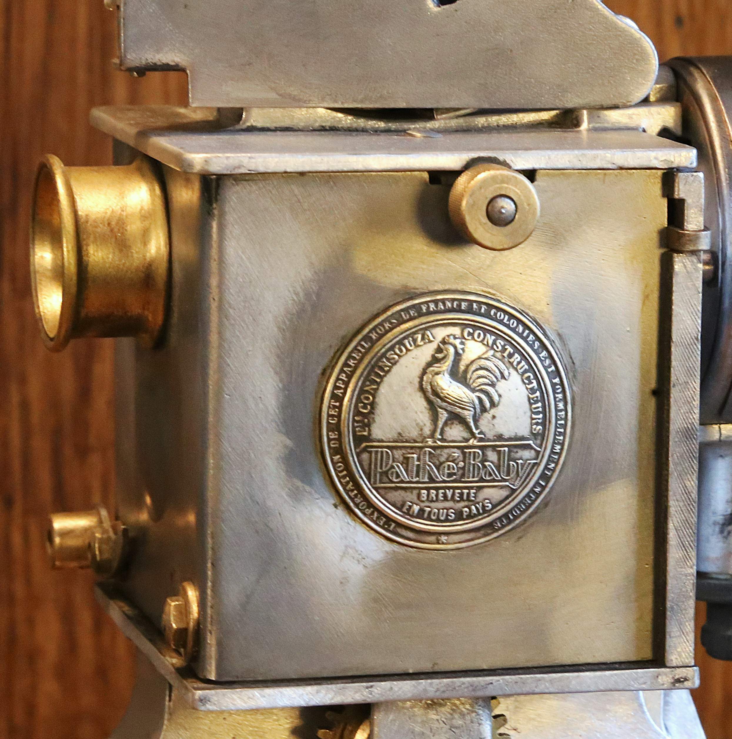 Lampe de créateur projecteur de film Pathé vintage – Image 3
