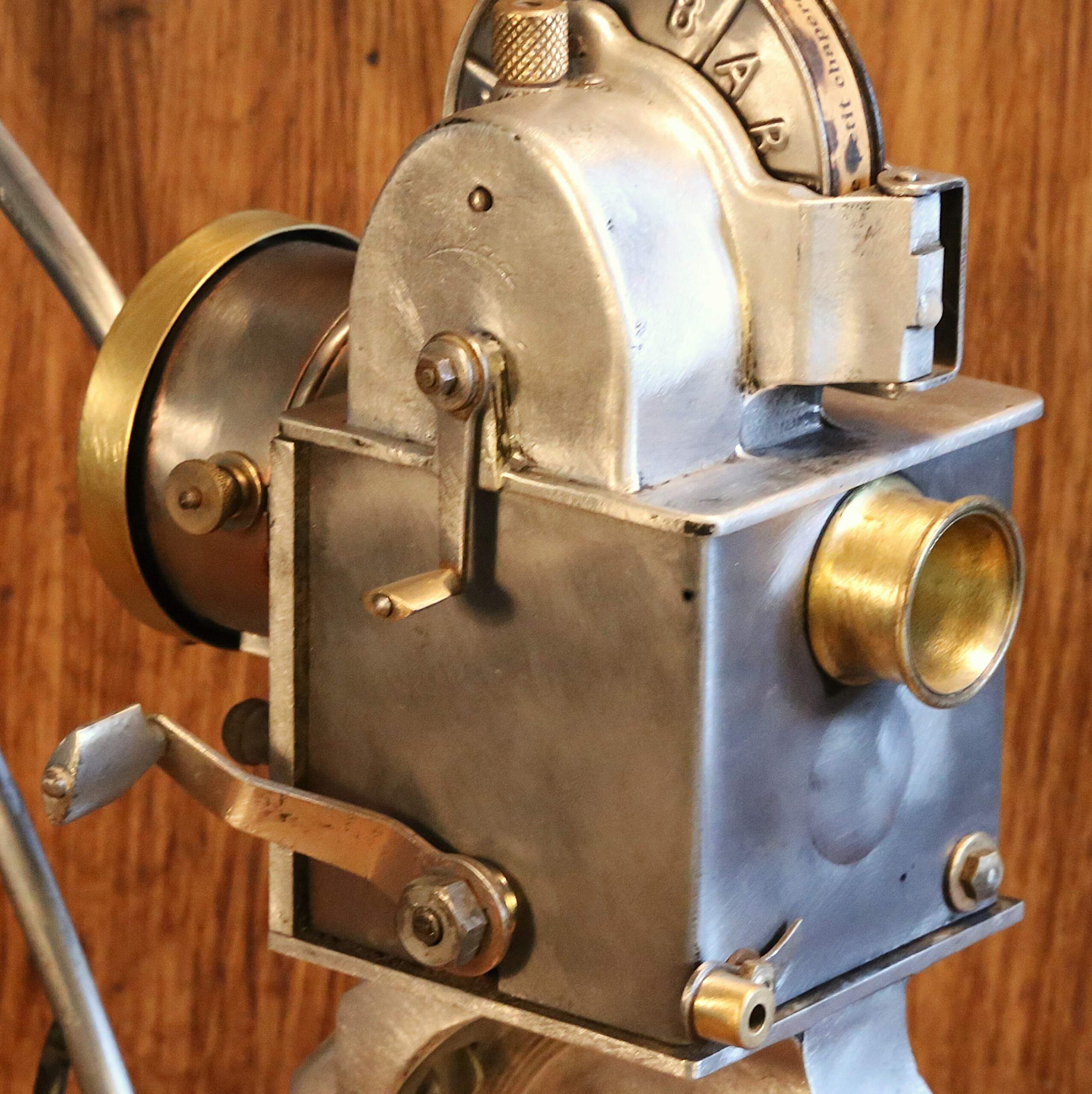 Lampe de créateur projecteur de film Pathé vintage – Image 4