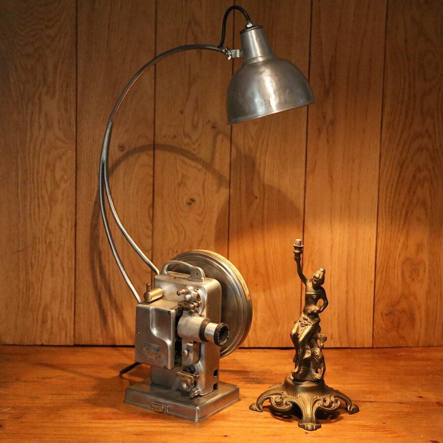 Lampe de créateur projecteur de film vintage