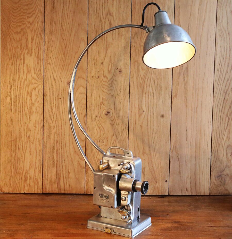 Lampe de créateur projecteur de film vintage – Image 9