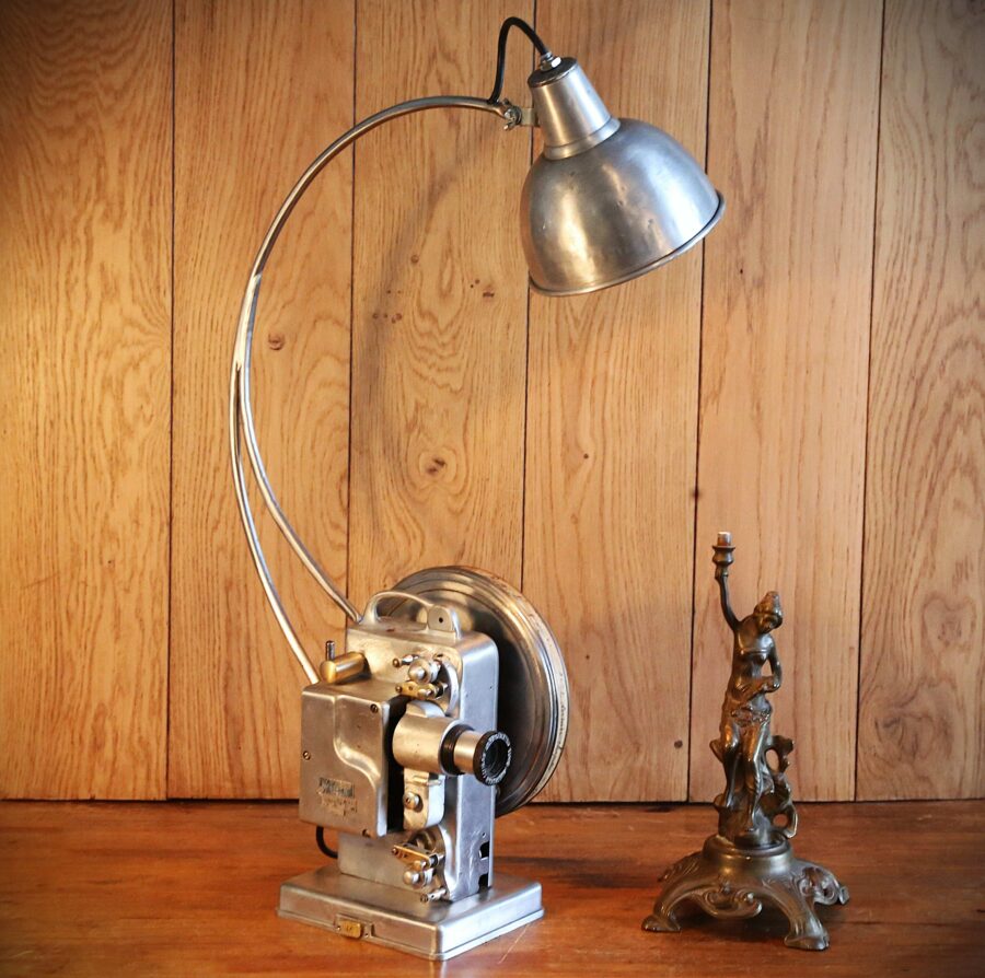 Lampe de créateur projecteur de film vintage