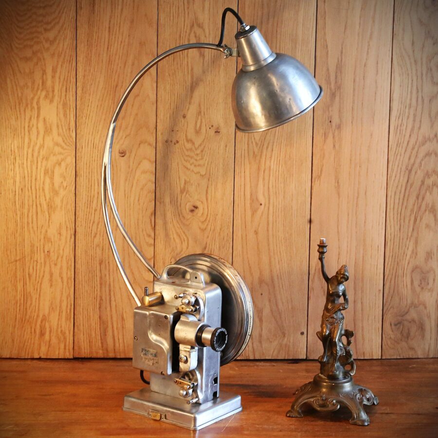 Lampe de créateur projecteur de film vintage