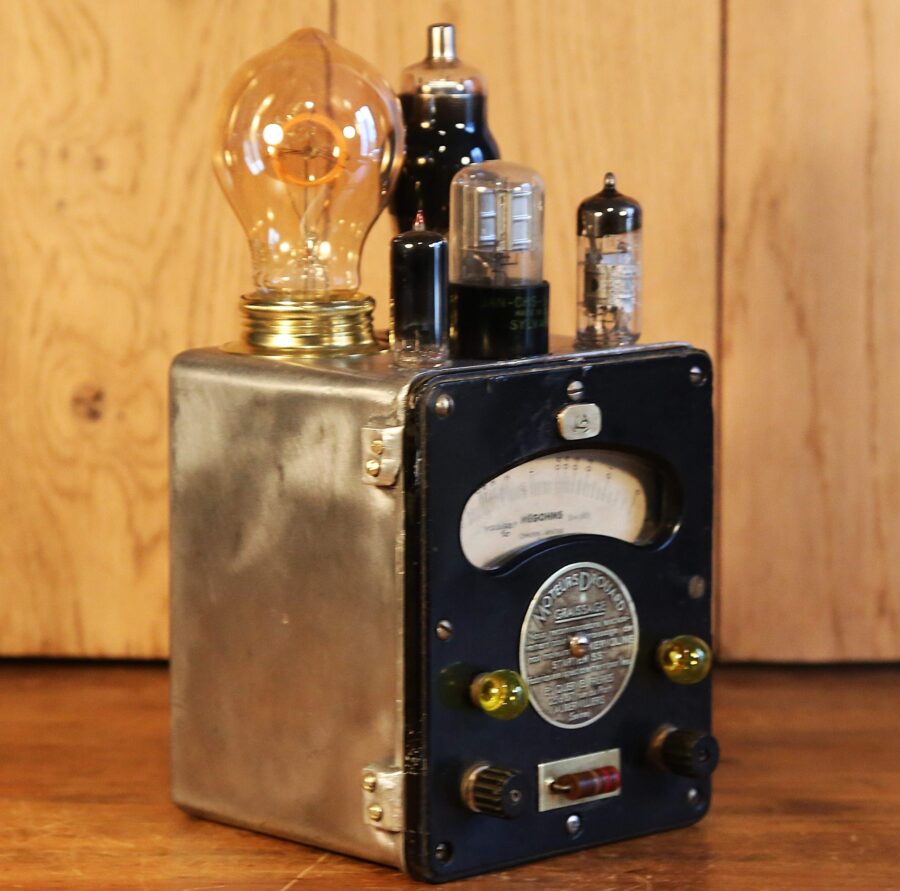 Lampe de créateur Steampunk vintage – Image 6