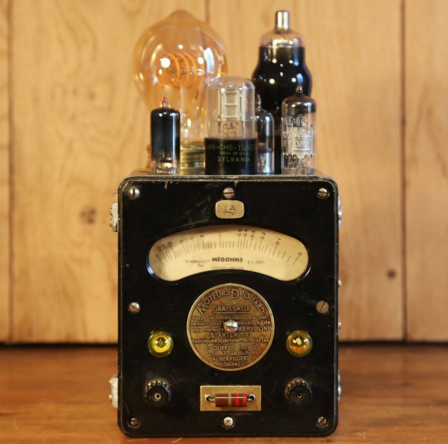 Lampe de créateur Steampunk vintage – Image 10