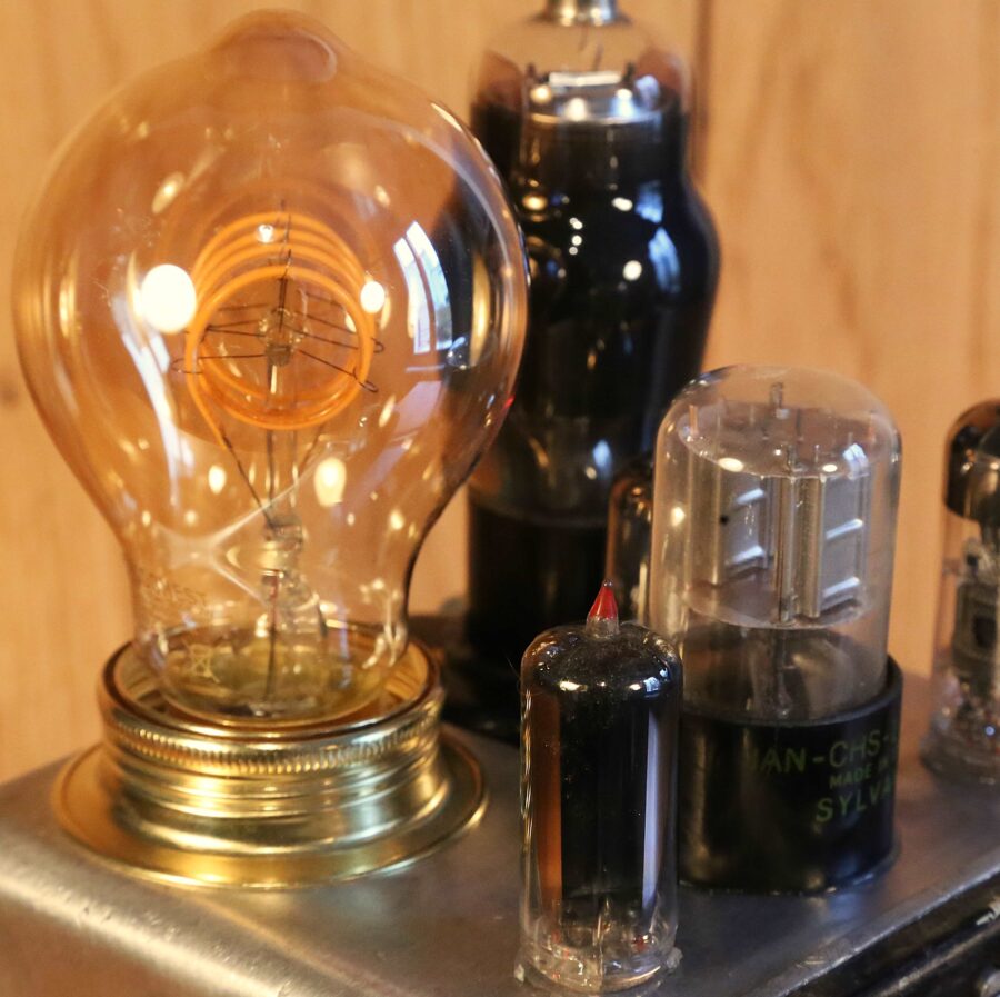 Lampe de créateur Steampunk vintage – Image 9