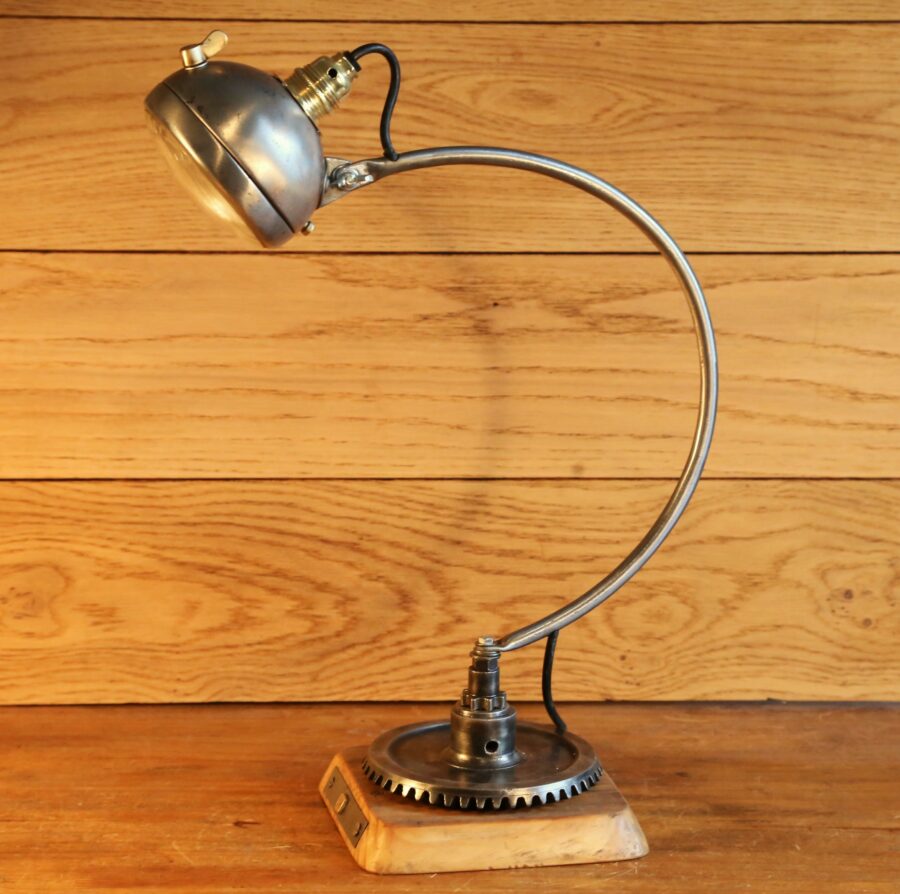 Lampe de créateur phare mobylette vintage – Image 8