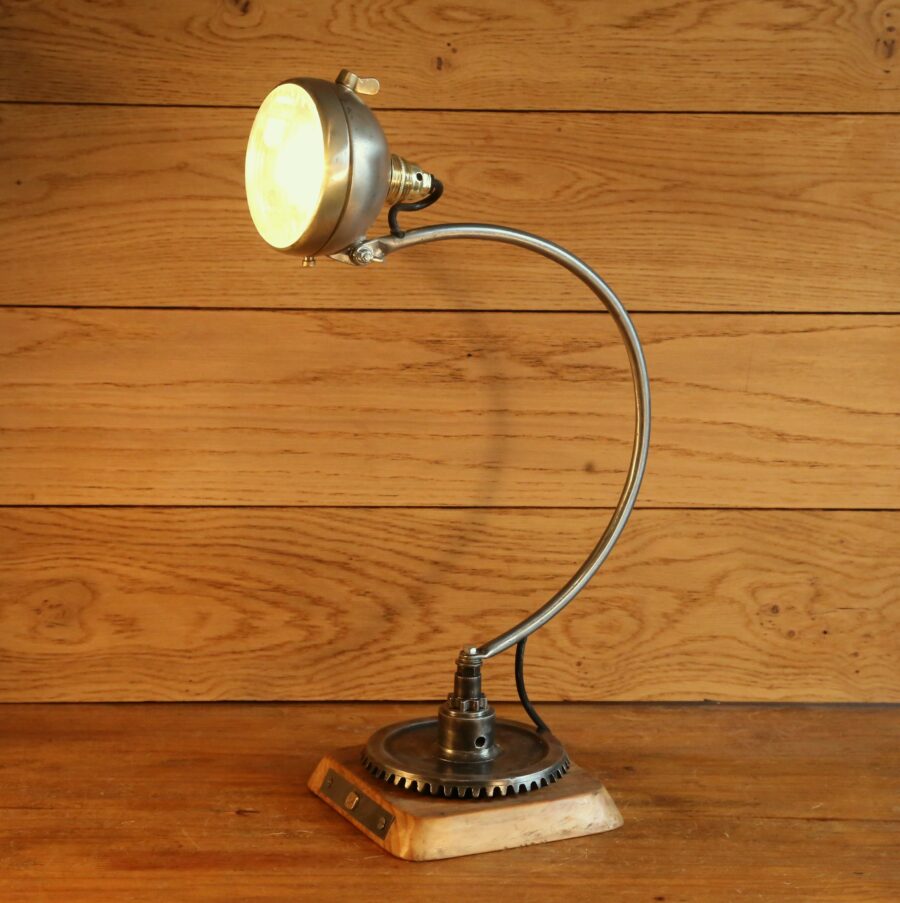 Lampe de créateur phare mobylette vintage – Image 4