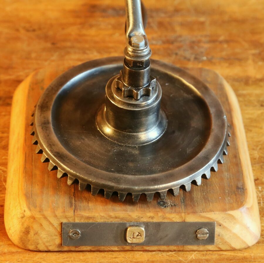 Lampe de créateur phare mobylette vintage – Image 3
