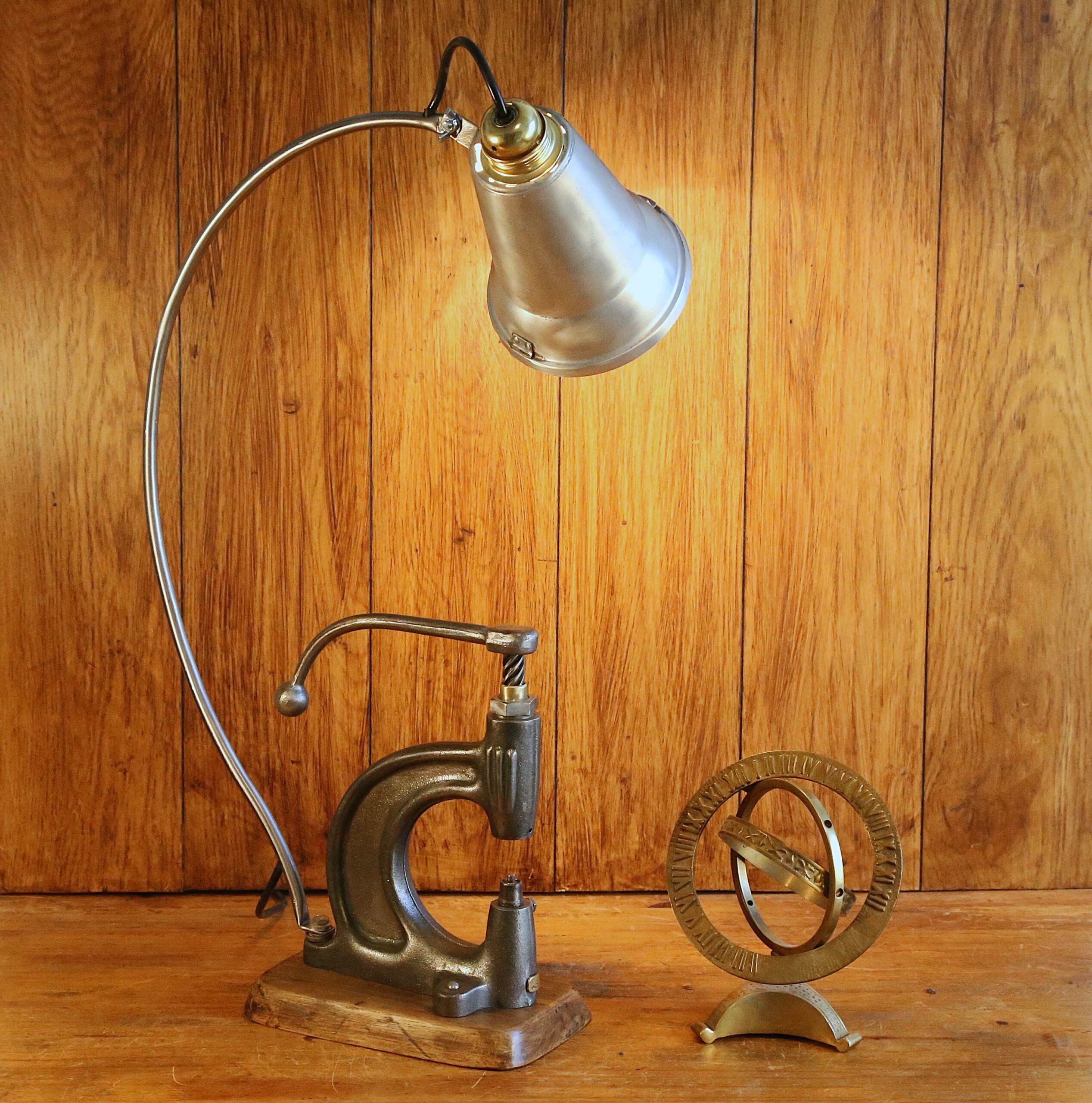 Lampe de métier presse de bourrelier et cordonnier – Image 5