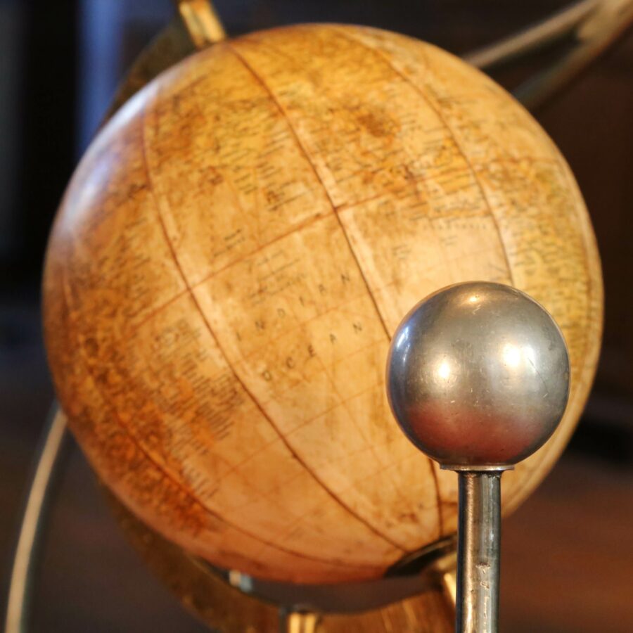 Lampe Jules Verne globe terrestre – Image 7
