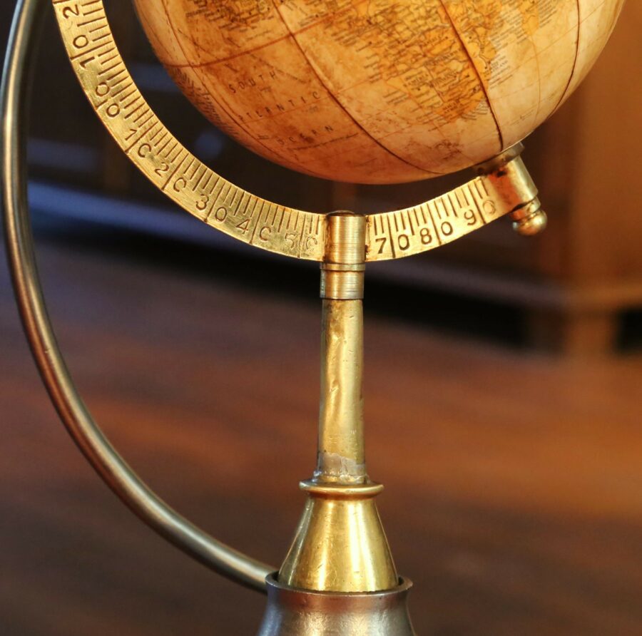 Lampe Jules Verne globe terrestre – Image 8