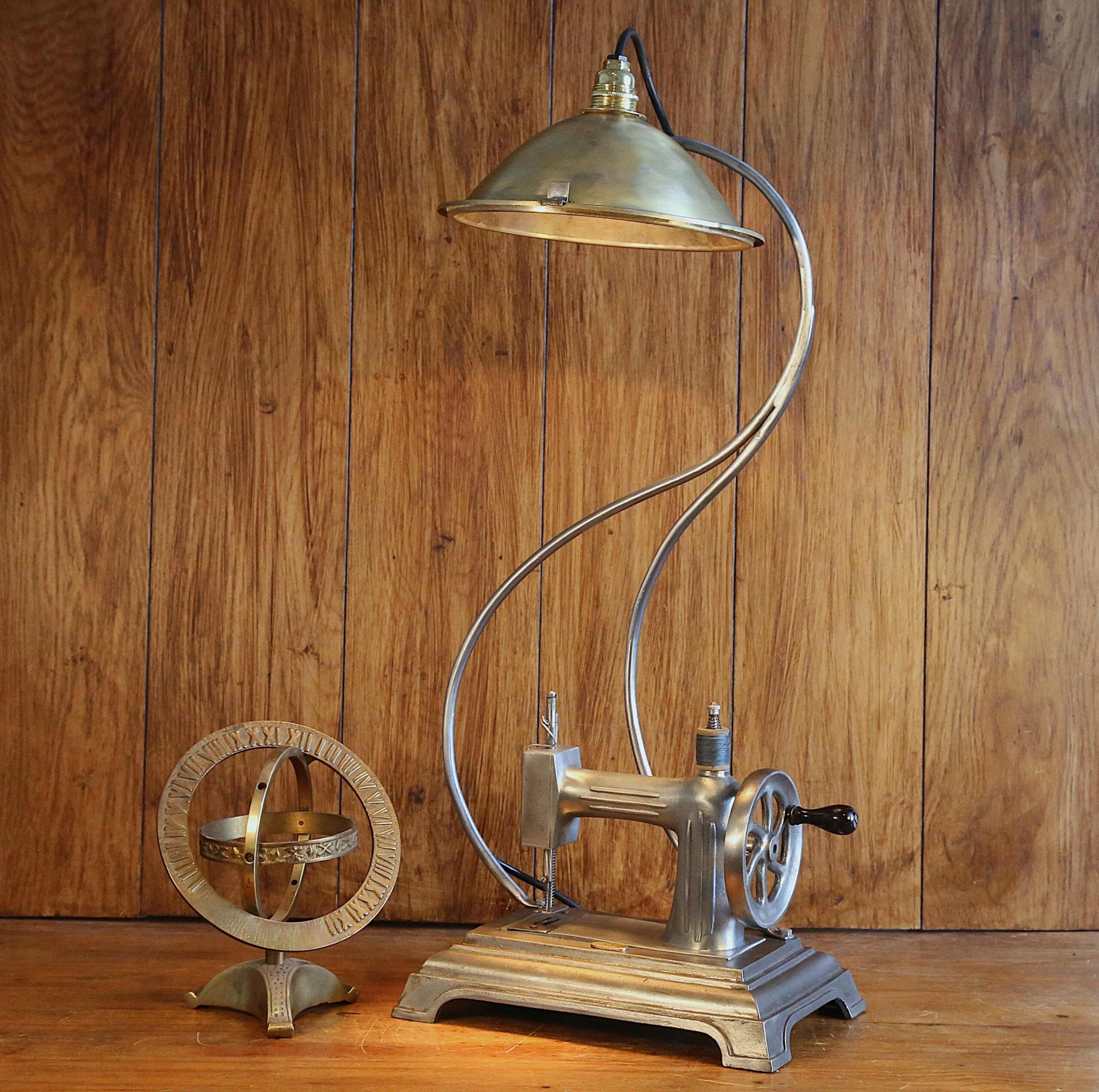 Lampe machine à coudre Art Déco – Image 12
